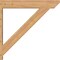 Ekena Millwork Traditional Slat Smooth Outlooker, Western Red Cedar, 7 1/2"W x 42"D x 42"H OUT08X42X42TRA06SWR - alternate 2